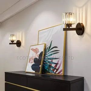 Crystal Glass Wall Brackets Light Exf6