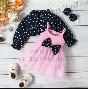 Kids Dress+Top Set