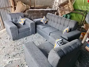 3,1,1 Grey 5seater Sofa Set