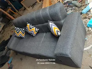 Affordable Grey Three Seater Sofa Set on Sale