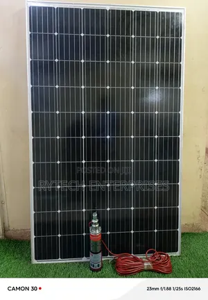 Solar Pump 24v, and 250 Watts Solar Panel