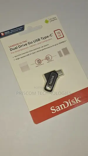 16GB Sandisk Flash Disk Drive Dual OTG USB Type C