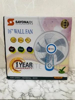 Sayona PPS 16” Wall Fan -Blue