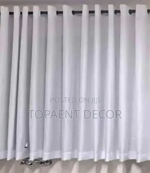 Eyelates White Kitchen Window Curtains