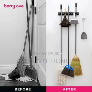 Wall Mounted Broom Holder*
