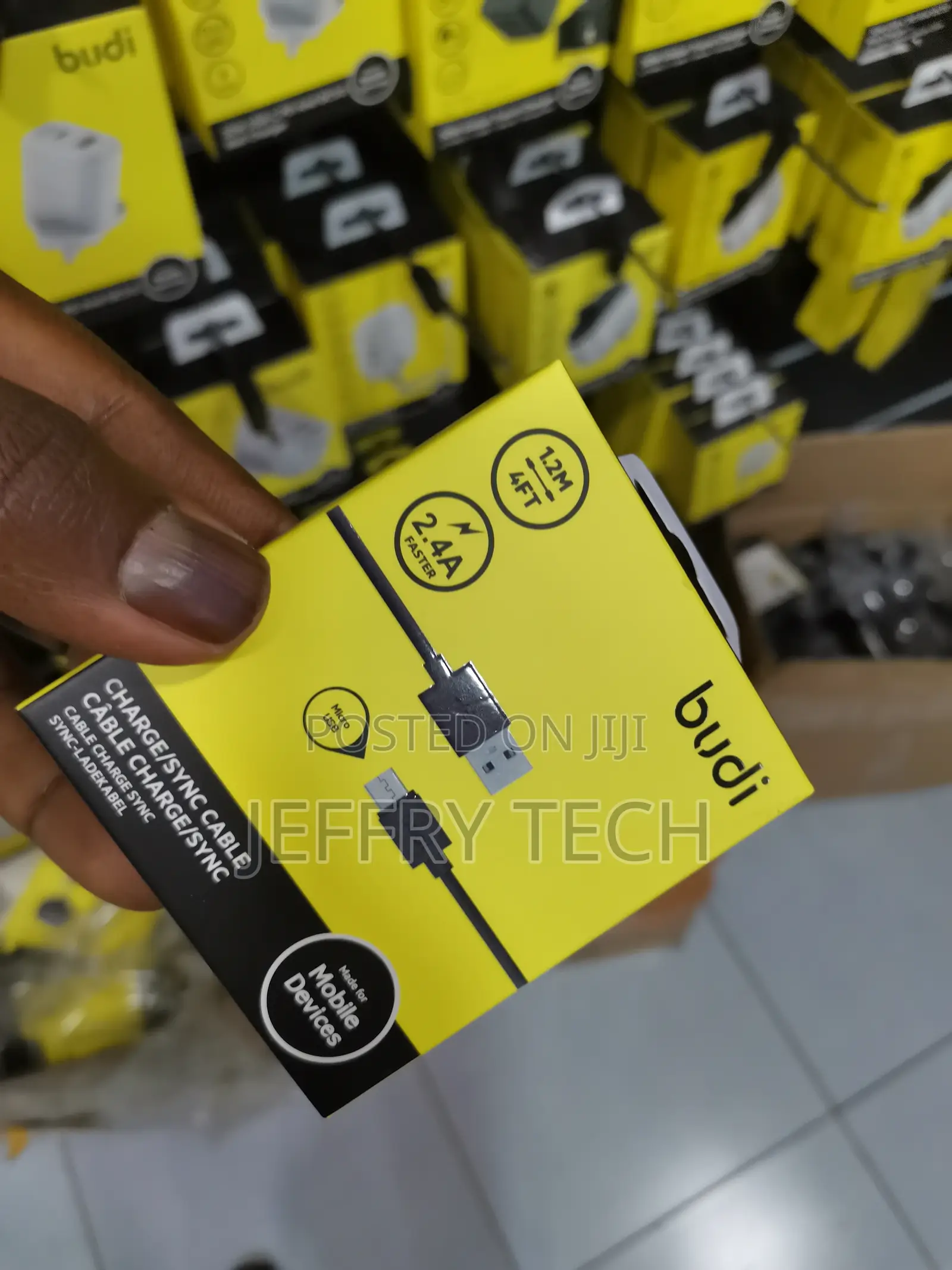Micro to USB Cable for Android Devices 2.4A Heavy Duty 1M L