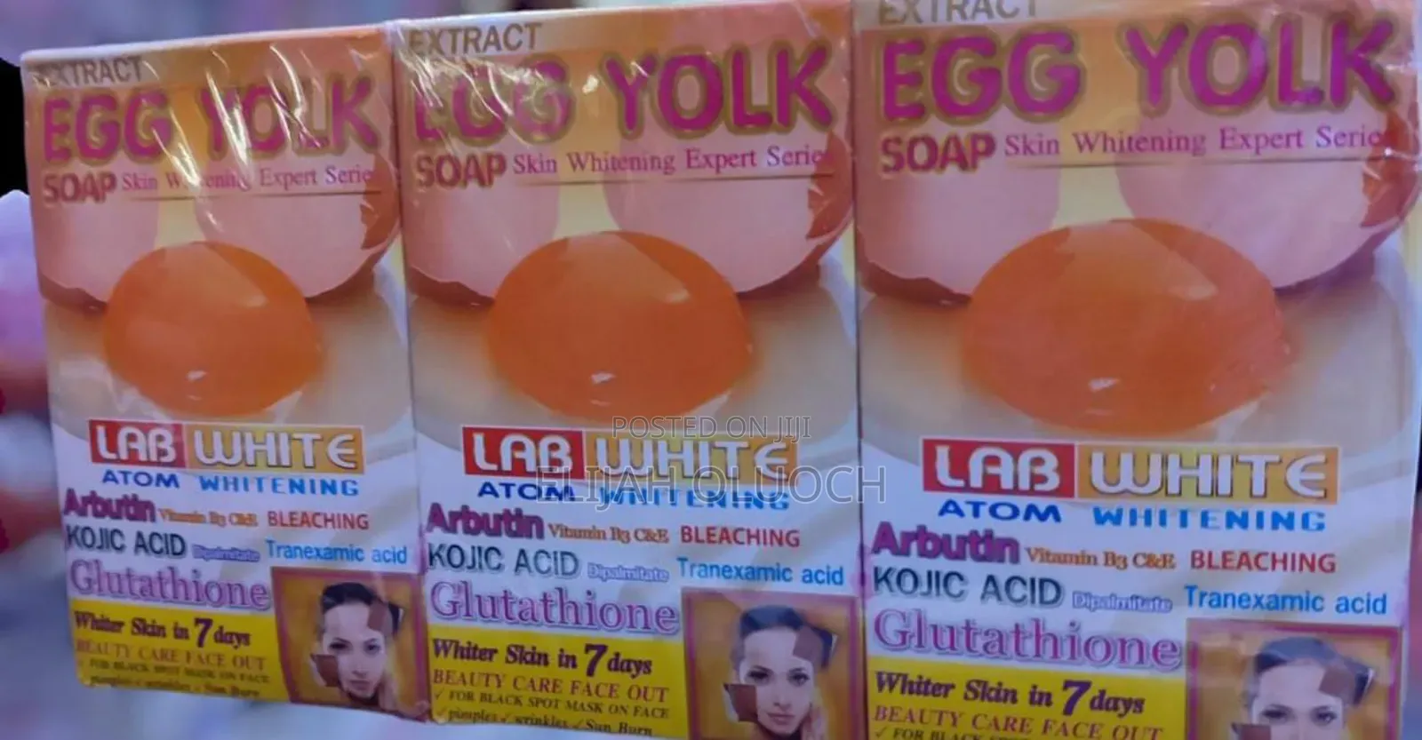 Egg Yolk Skin Whitening Soap
