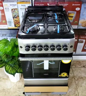 VON HOTPOINT Von 3 Gas 1 Electric Cooker With Electric Oven