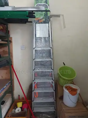 8 Step Foldable Aluminium Ladder