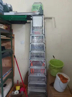 9-Step Foldable Aluminium Ladder