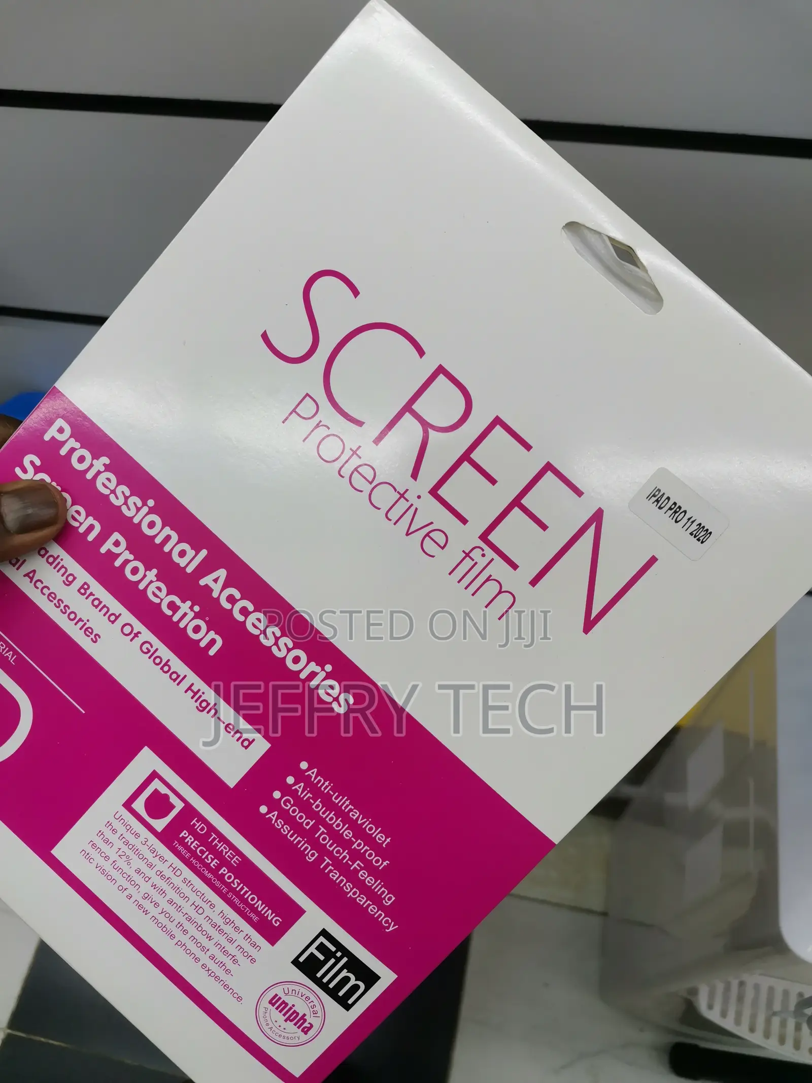 Screen Protector Designed for iPad Pro11 2020 Tempered Glass