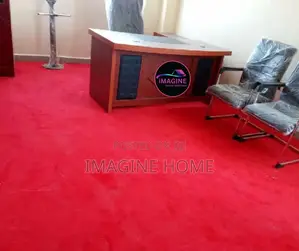 Office Delta Wall to Wall Red Carpet