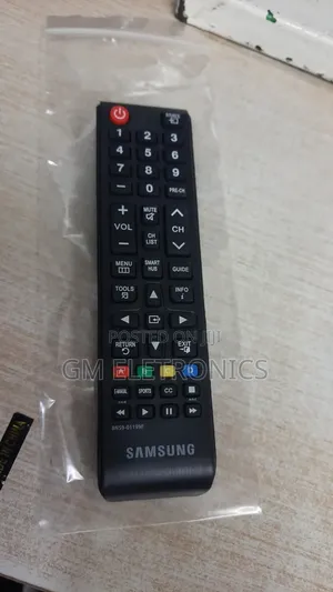 Digital/Smart Replacement Samsung Television Remote- Black.