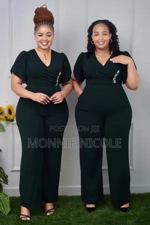 Plain Colour Jumpsuit.