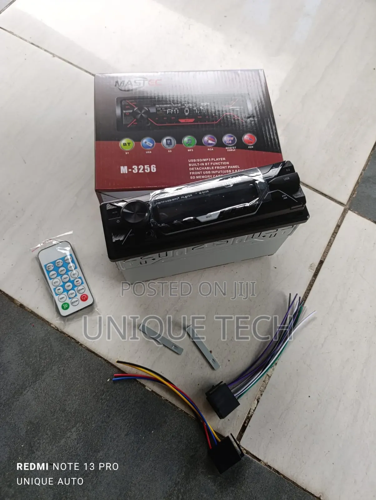 Advanced Car Audio Receiver With Removable Front Panel