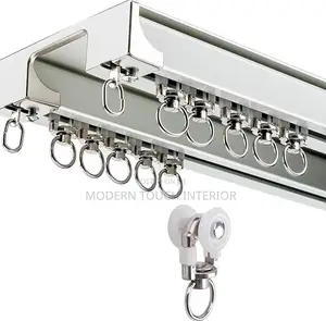 Heavy-Duty Double Curtain Rails