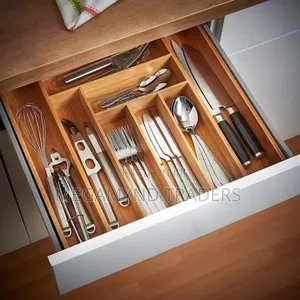 Bamboo Drawer Organizer/Cutlery Organize Wooden
