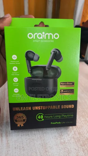Oraimo Otw-330[ Freepods Lite] Heavy Bass Smart Earbuds.