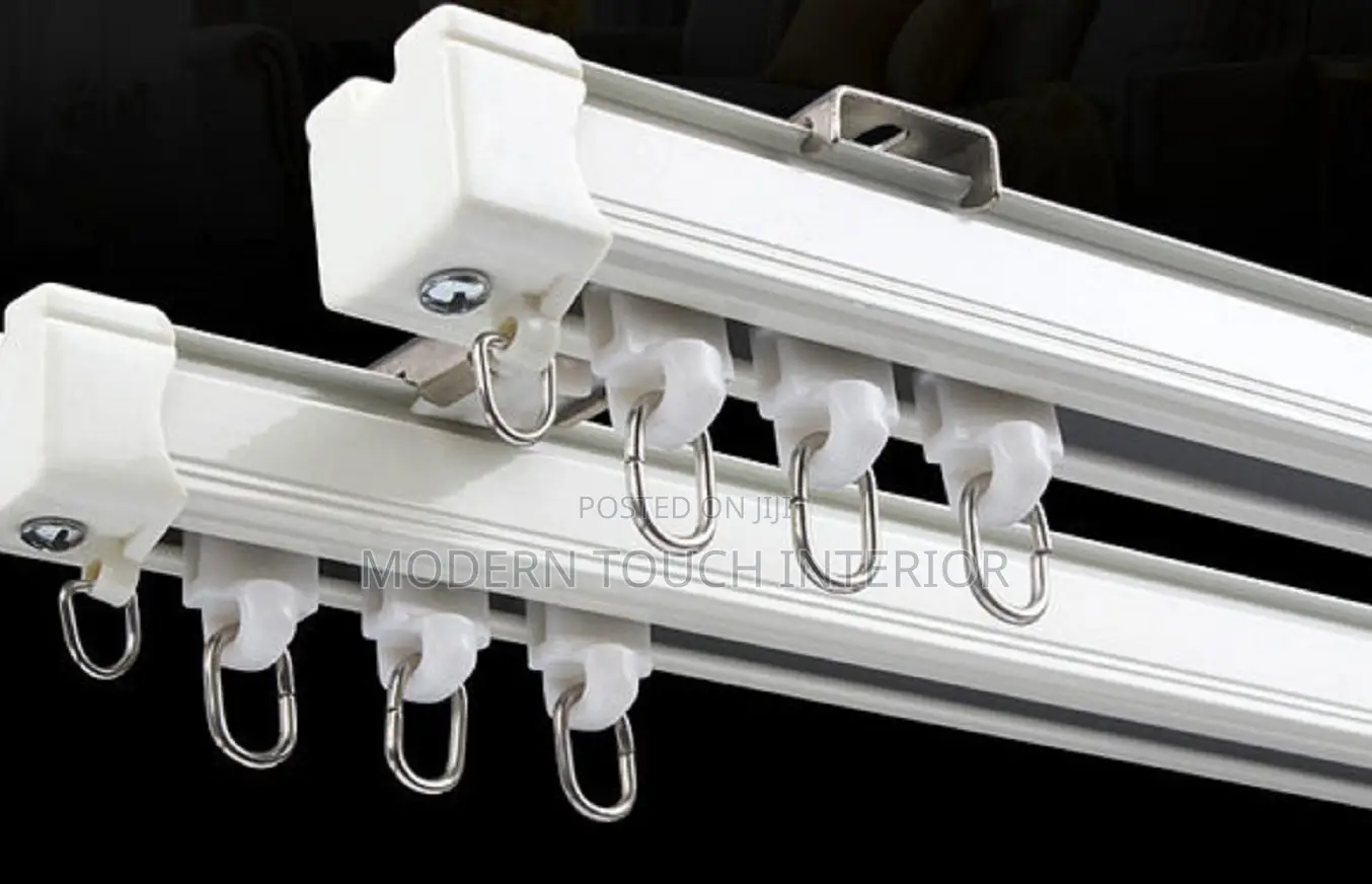 White Straight Rails