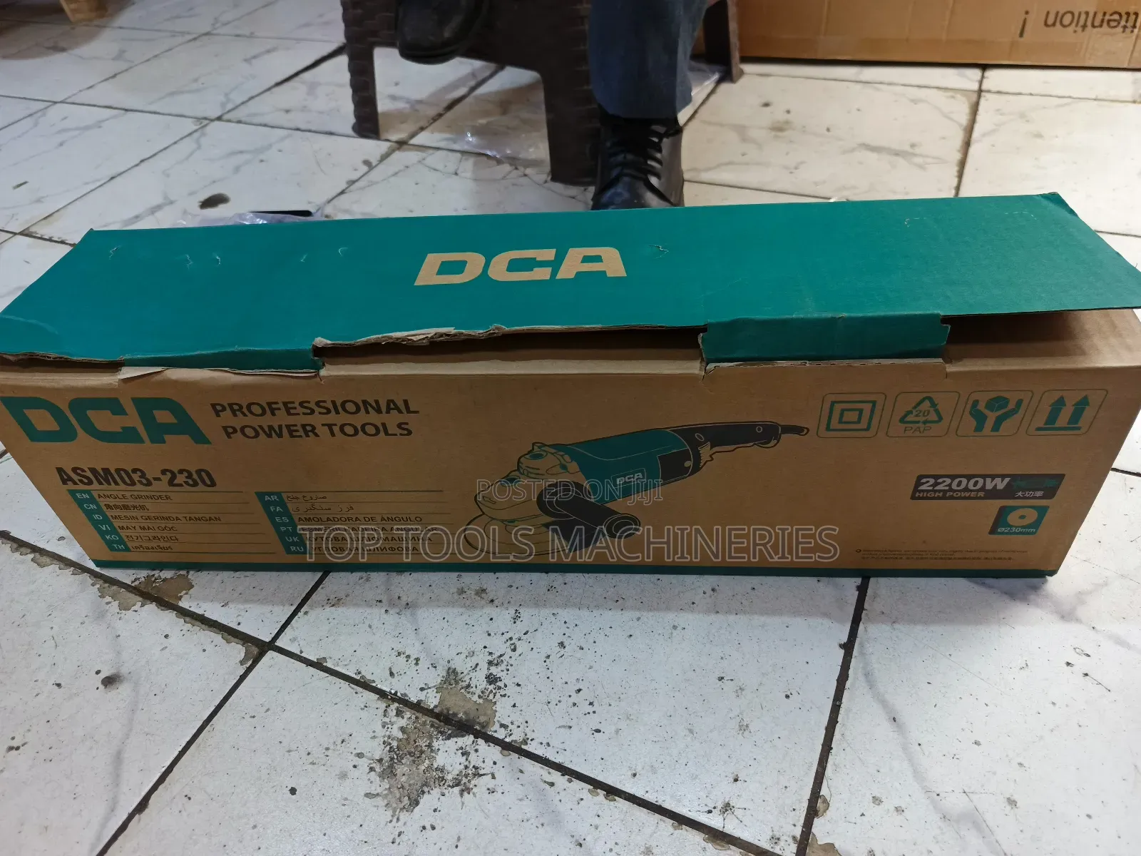 Dca 9" Inch Angle Grinder 2200watts
