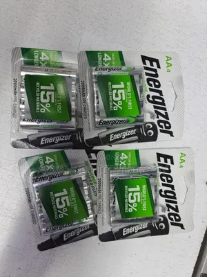 AA×4 Energizer Rechargeable Batteries