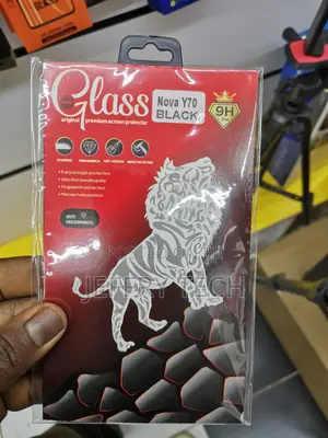 Glass Screen Protector for Huawei Nova Y70 -Black