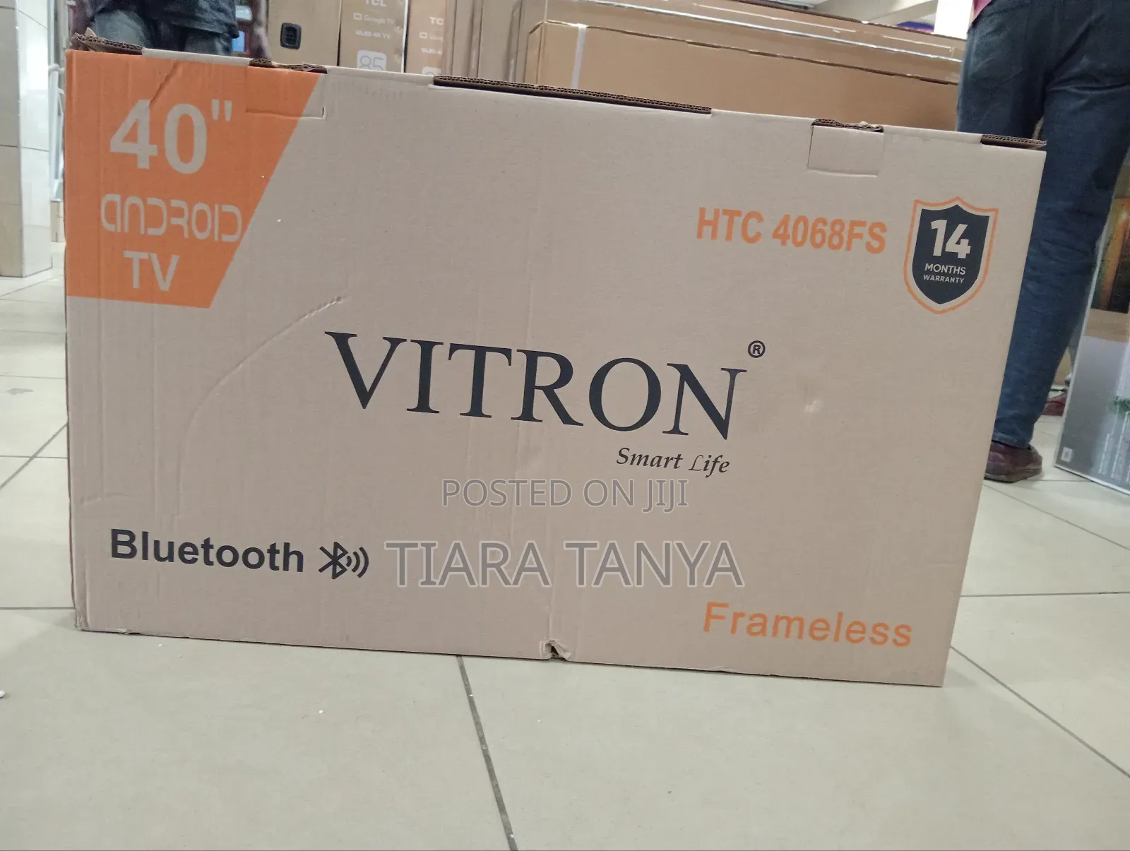 Vitron 4068fs, 40" Smart Android Tv,