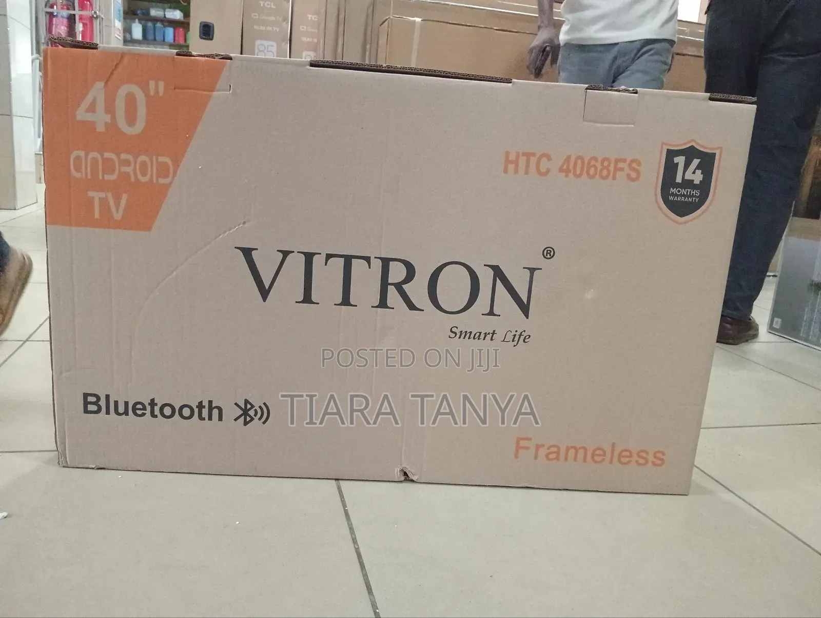 Vitron 4068fs, 40" Smart Android Tv,