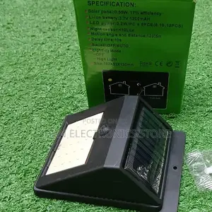 This Solar Power Motion Sensor Lamp Is Waterproof, Heatproof
