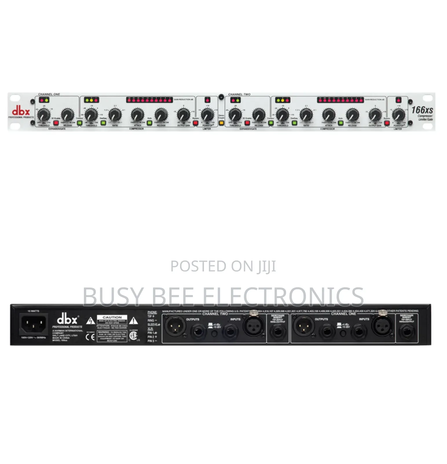 DBX 166xs Compressor / Limiter / Gate