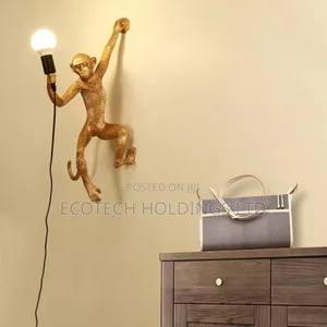Vintage Monkey Hanging Light Wf4