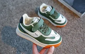 Kids Sneakers Color Green, Black, Blue, Brown