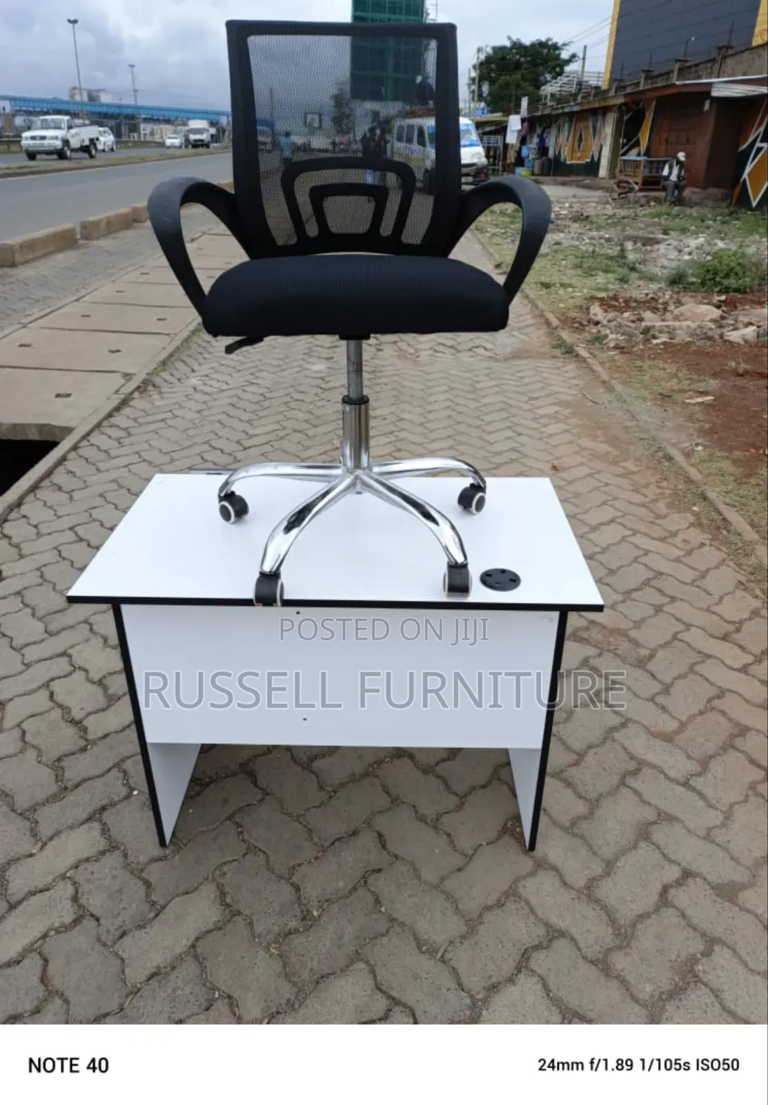 Office White Study Table