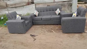Dark Grey 5seater Sofa Set on Sale