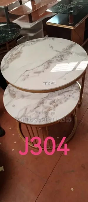 Imported Modern Marble Nesting Coffee Table