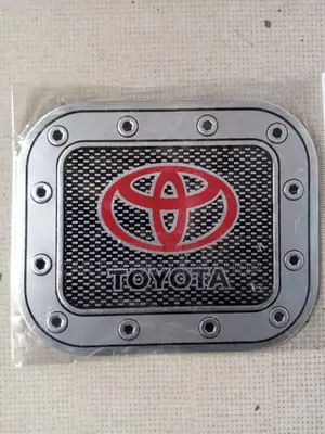 Toyota Silver Fuel Tank Sticker Decoration