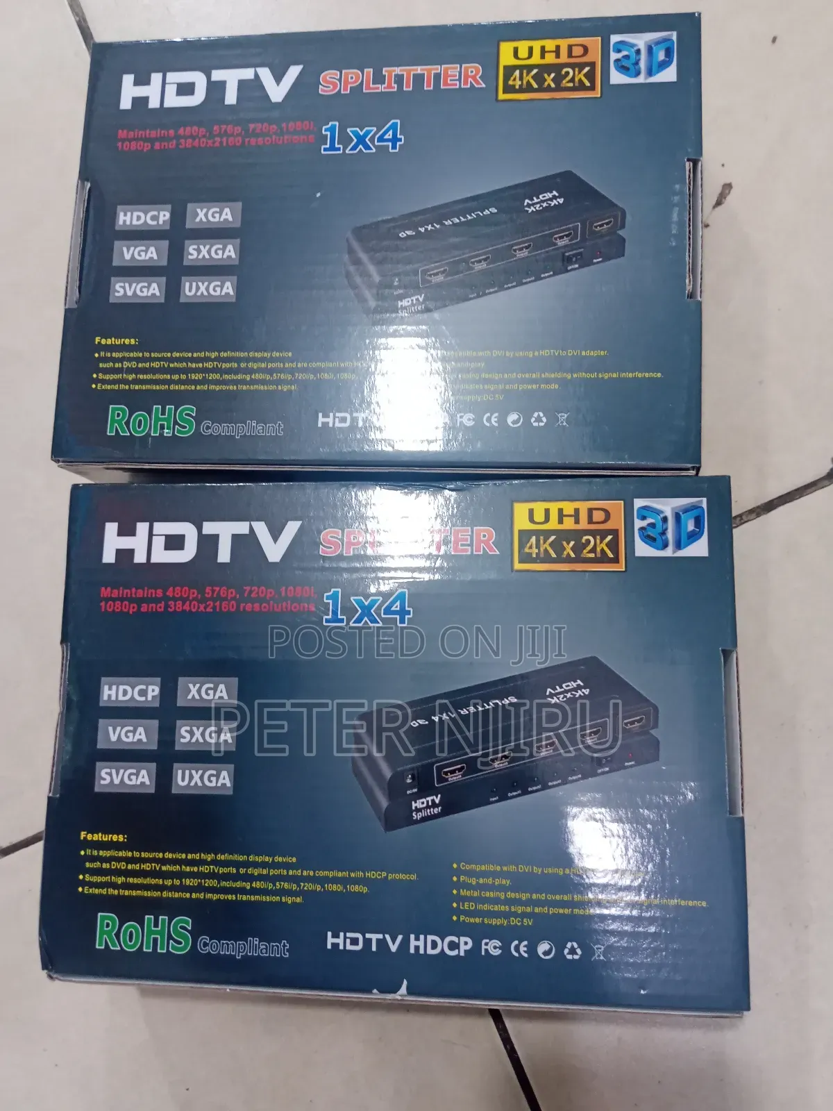 3D HDMI Splitter (4-Way) Available