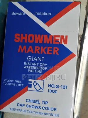 Marker Pens Snowman Marker Dozen