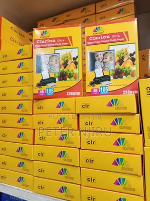4R Photo Paper Available