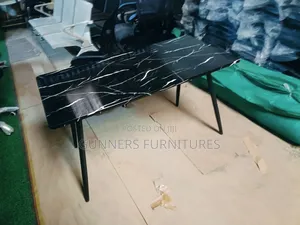 Rectangular Black Eames Table.