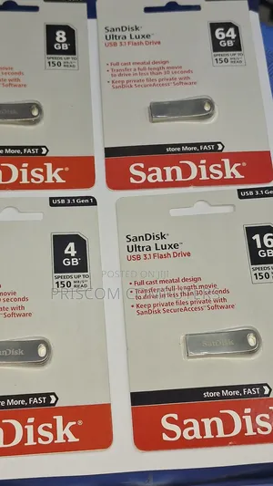 Sandisk Ultra Luxe Flash Disk 8GB,16gb, 32GB, 64GB, 128GB