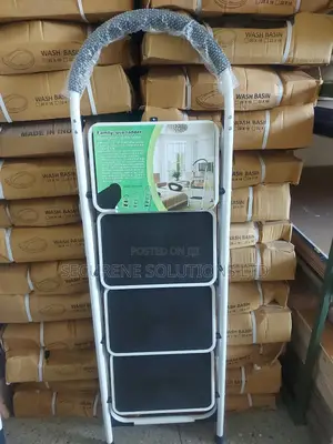 4 Step Foldable Steel Ladder