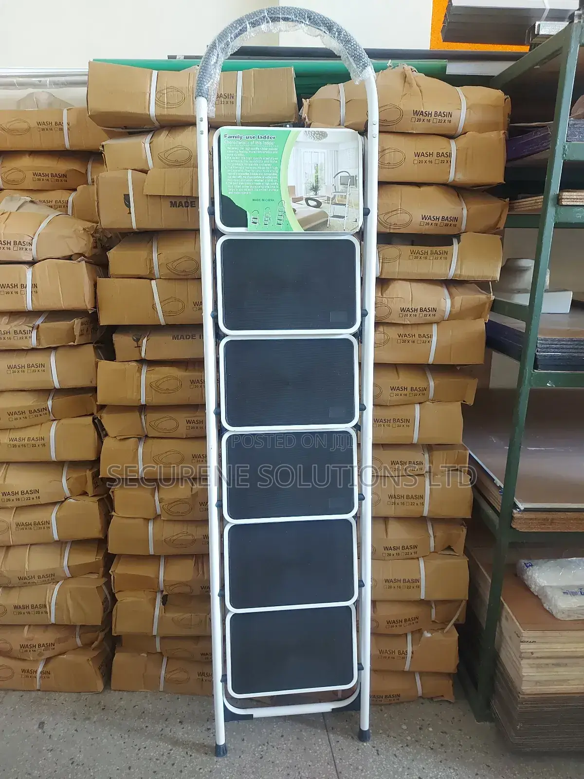 Smart Services 6-Step Folding Step Ladder