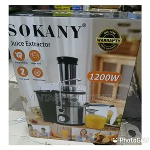 *Sk-190 Sokany Juicer 1200w*