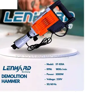 Lenhard Germany 3000 Watts Demolition Hammer