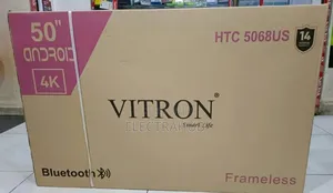 Vitron 50 Inch Android Smart Tv New Sealed in a Shop