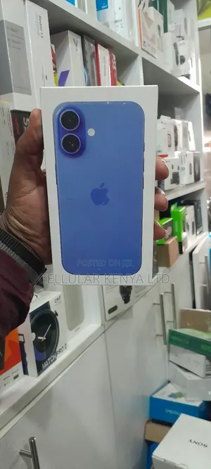 New Apple iPhone 16 256 GB Blue