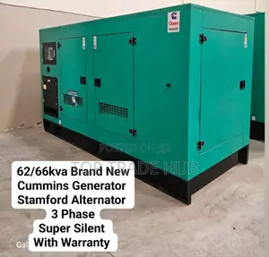 Cummins 66KVA Stamford Alternator Super Silent Generator