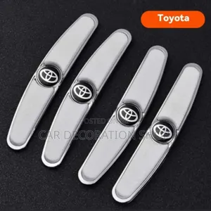 4pcs Toyota Metallic White Door Edge Guard