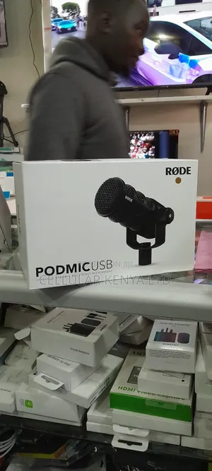 Rode Podmic Usb and XLR Dynamic Broadcast Microphone
